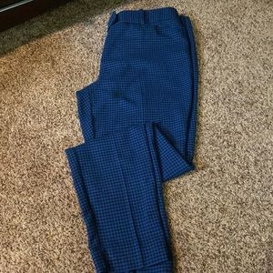 Blue hounds tooth pants from the limited size 10L